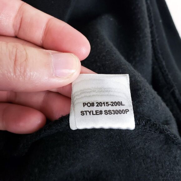 Justice League x Shoe Palace Sweatshirt Mens M Black Pullover DC Comics - Picture 10 of 10